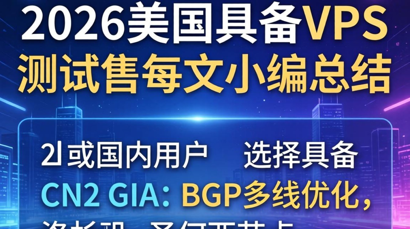 美国VPS测评:实测体验与数据对比 美国VPS测评:实测体验与数据对比