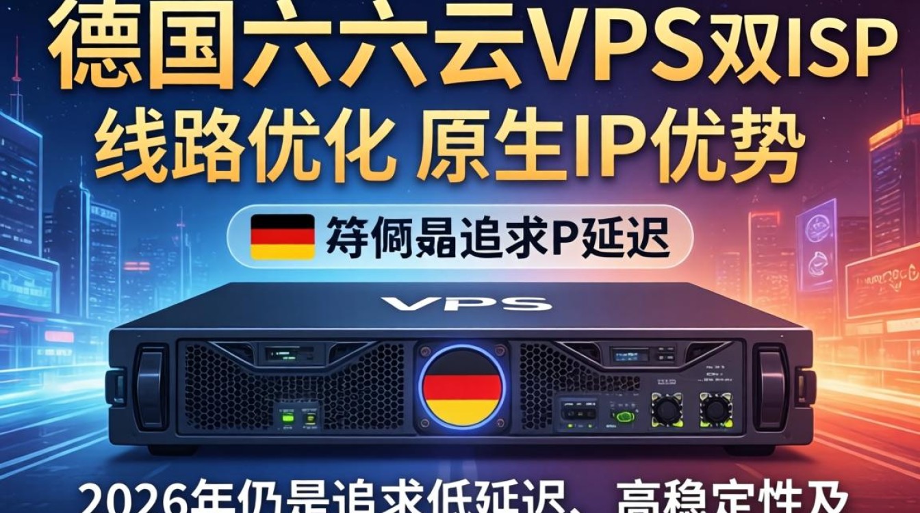 德国六六云VPS测评:双ISP、原生IP实测体验 德国六六云VPS测评:双ISP、原生IP实测体验