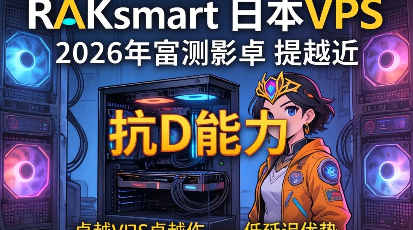 RAKsmart日本VPS测评:高防实测数据与性能表现 RAKsmart日本VPS测评:高防实测数据与性能表现