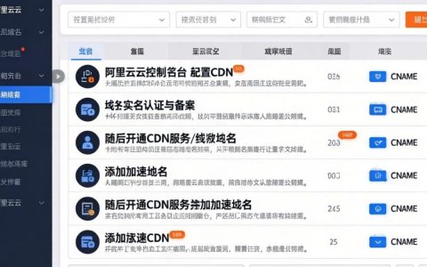 阿里云域名上cdn怎么配置，阿里云域名绑定cdn