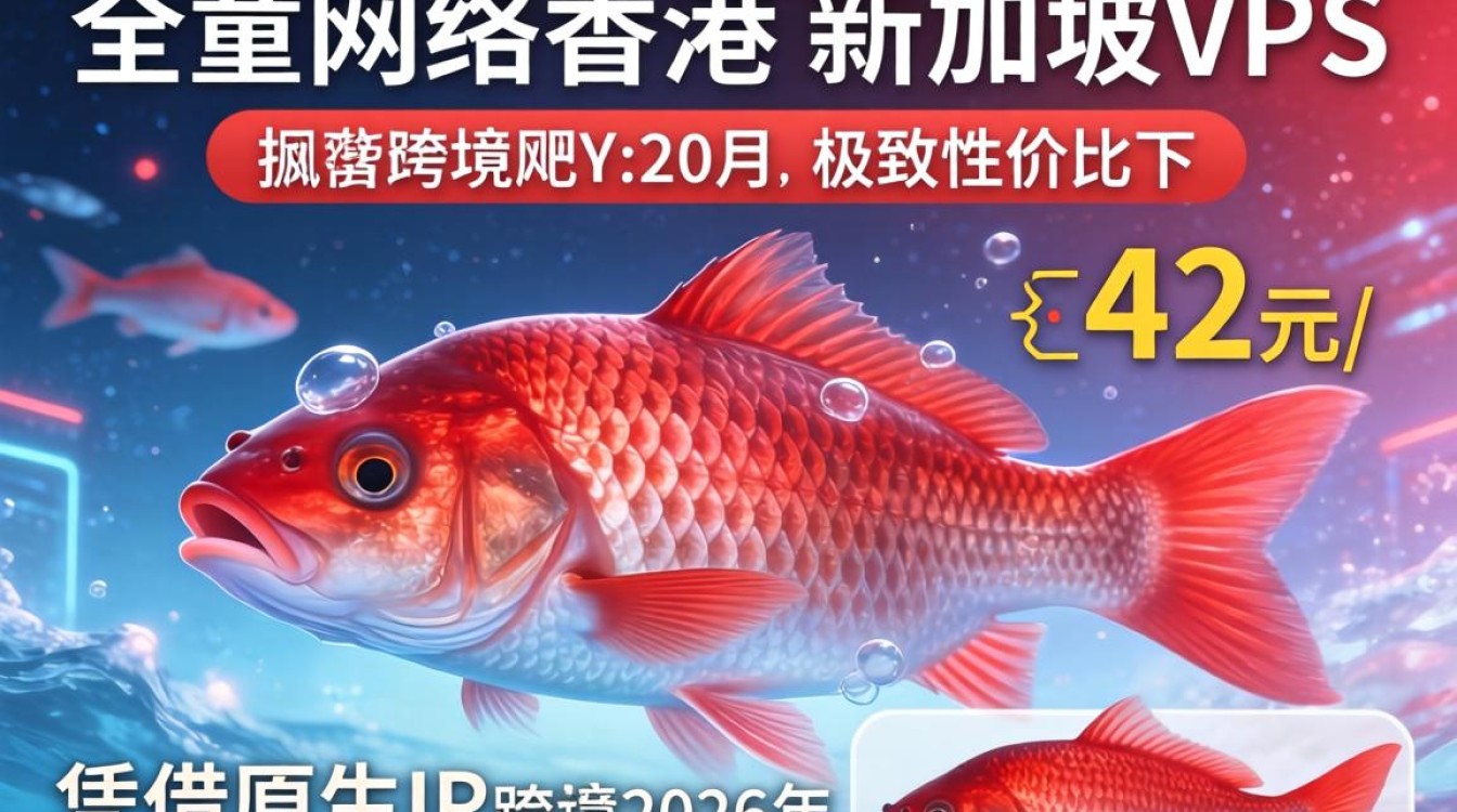 赤鱼网络香港、新加坡VPS测评:42元/月,原生IP实测数据与性能表现 赤鱼网络香港、新加坡VPS测评:42元/月,原生IP实测数据与性能表现