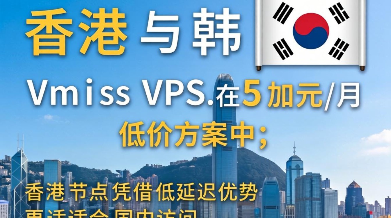 香港、韩国vmissVPS测评：5加元/月方案实测对比
