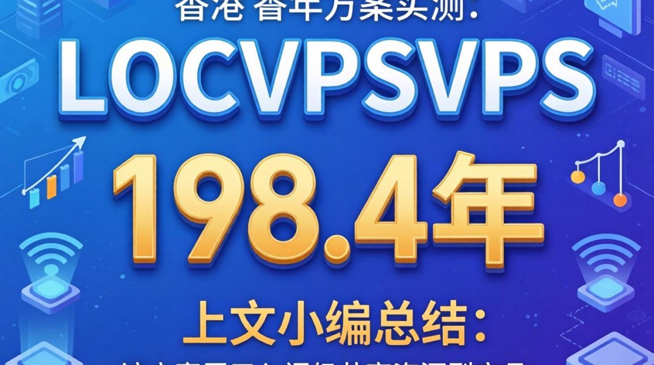 香港LOCVPSVPS测评：198.4元/年方案实测对比