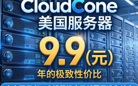cloudcone美国服务器测评，9.9美元/年实测数据与性能表现，cloudcone美国服务器怎么样