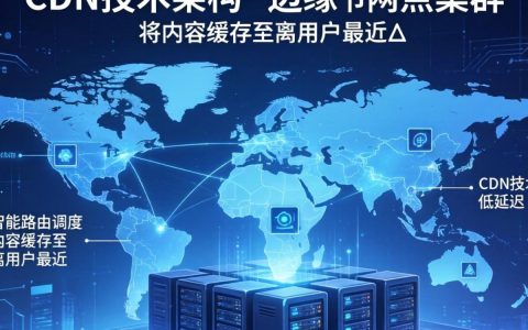 cdn技术架构图是什么，cdn加速原理