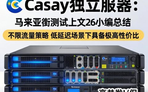 马来西亚Casbay独立服务器测评，不限流量实测体验，马来西亚独立服务器不限流量哪家好