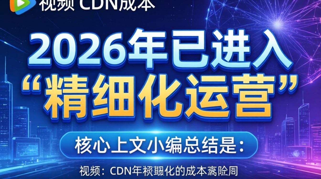 cdn成本 视频网站
