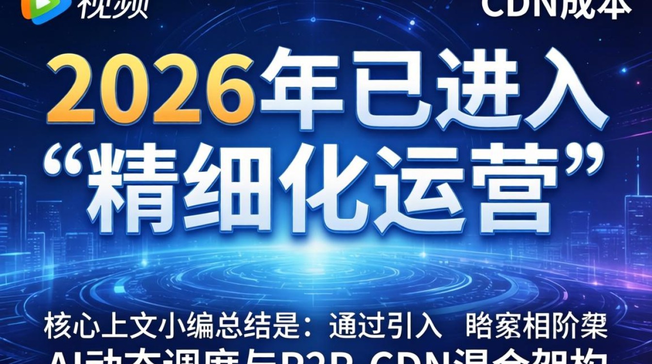 cdn成本 视频网站