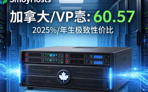 SmokyHosts加拿大VPS测评，60.57美元/年实测数据与性能表现，SmokyHosts加拿大VPS好用吗