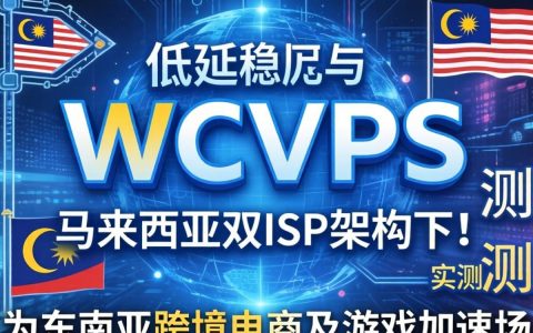 WePCVPS测评，马来西亚双ISP实测数据表现，马来西亚vps哪个好用