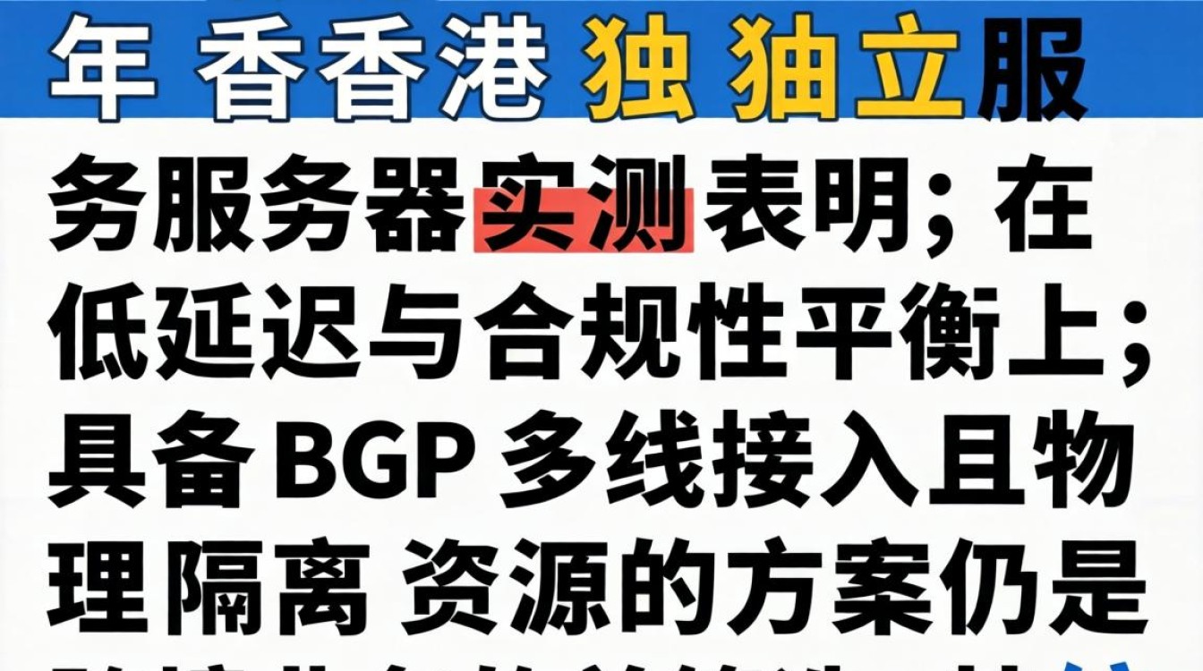 香港独立服务器测评:实测体验与数据对比 香港独立服务器测评:实测体验与数据对比