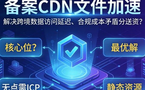 免备案cdn文件加速，免备案cdn文件加速怎么设置