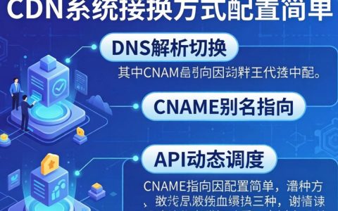 cdn系统怎么接入？cdn系统接入方式