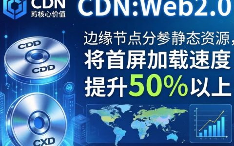 cdn对web2.0有什么作用，cdn加速原理