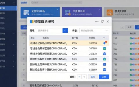 阿里云怎么取消cdn，阿里云取消CDN服务方法