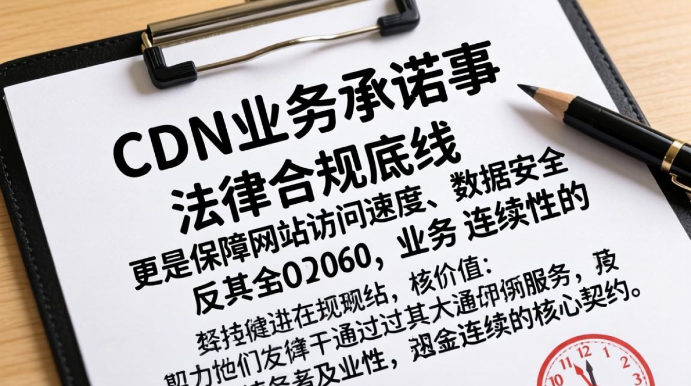 cdn业务承诺书 cdn业务承诺书