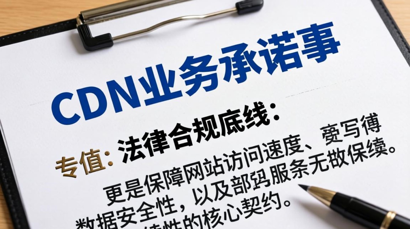 cdn业务承诺书 cdn业务承诺书