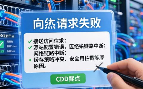 什么是cdn请求失败，cdn请求失败怎么解决