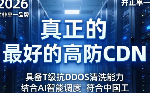 最好的高防cdn是什么，高防cdn加速