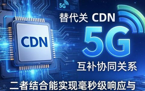 cdn和5g是什么关系，CDN加速与5G网络的区别