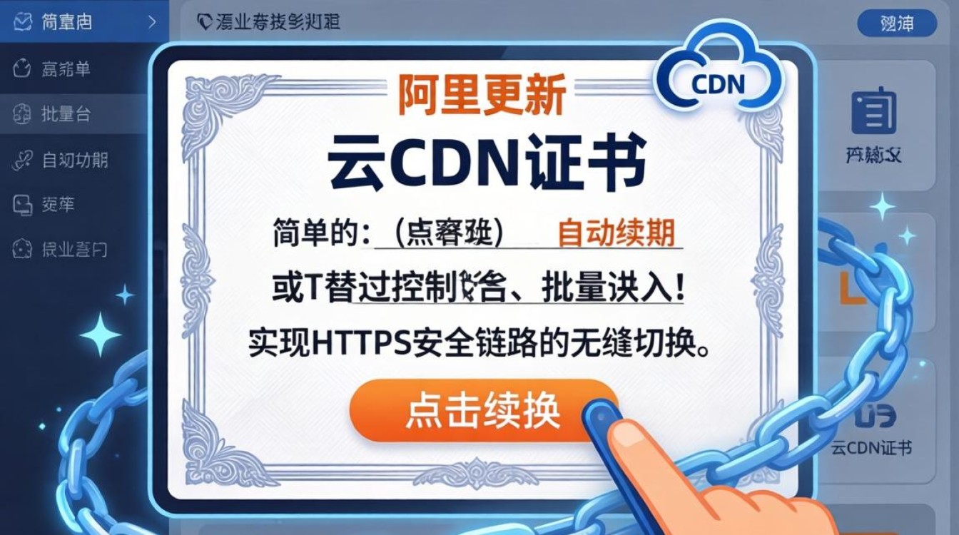 阿里云cdn证书更新
