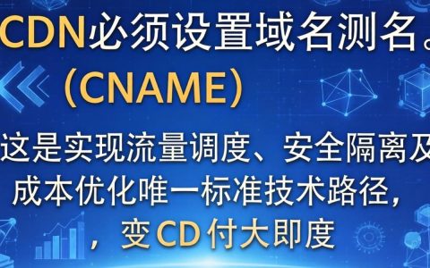 cdn要设置域名别名，CDN域名别名怎么设置