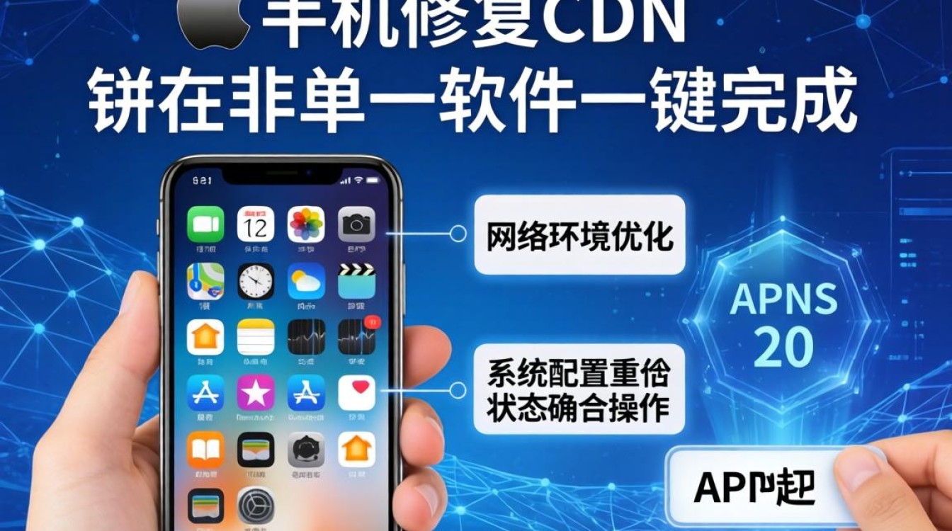 苹果手机修复cdn
