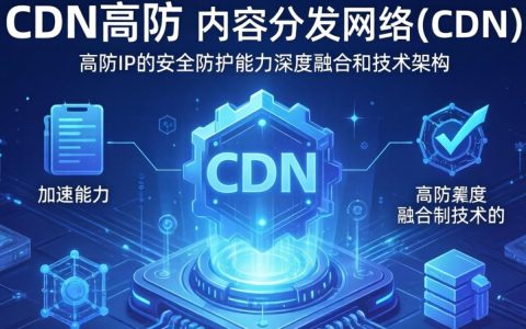 cdn高防是什么，cdn高防服务