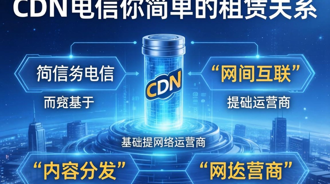 cdn与电信的关系 cdn与电信的关系