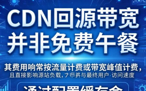 cdn回源占用带宽怎么办，cdn回源带宽高