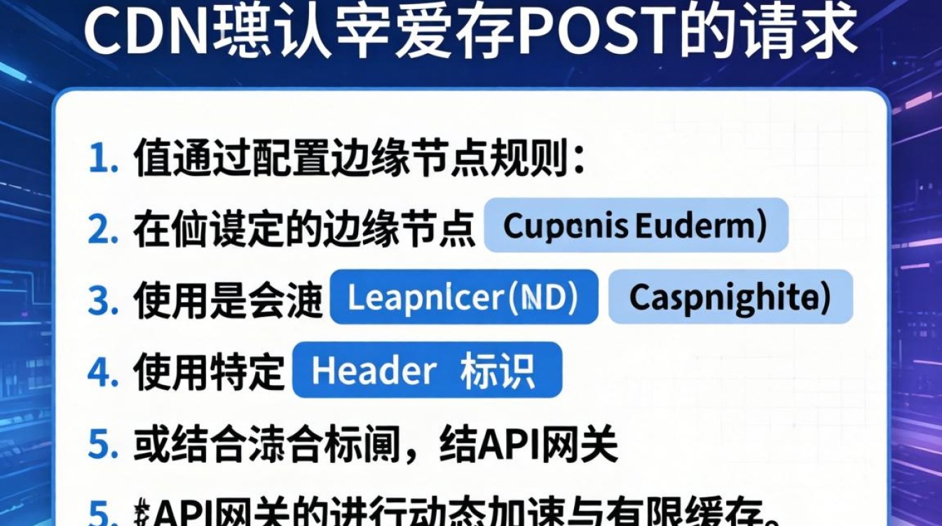 cdn如何缓存post请求 cdn如何缓存post请求