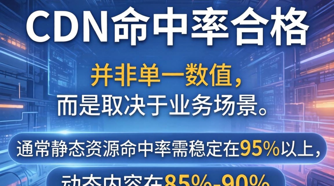 cdn命中率合格 cdn命中率合格
