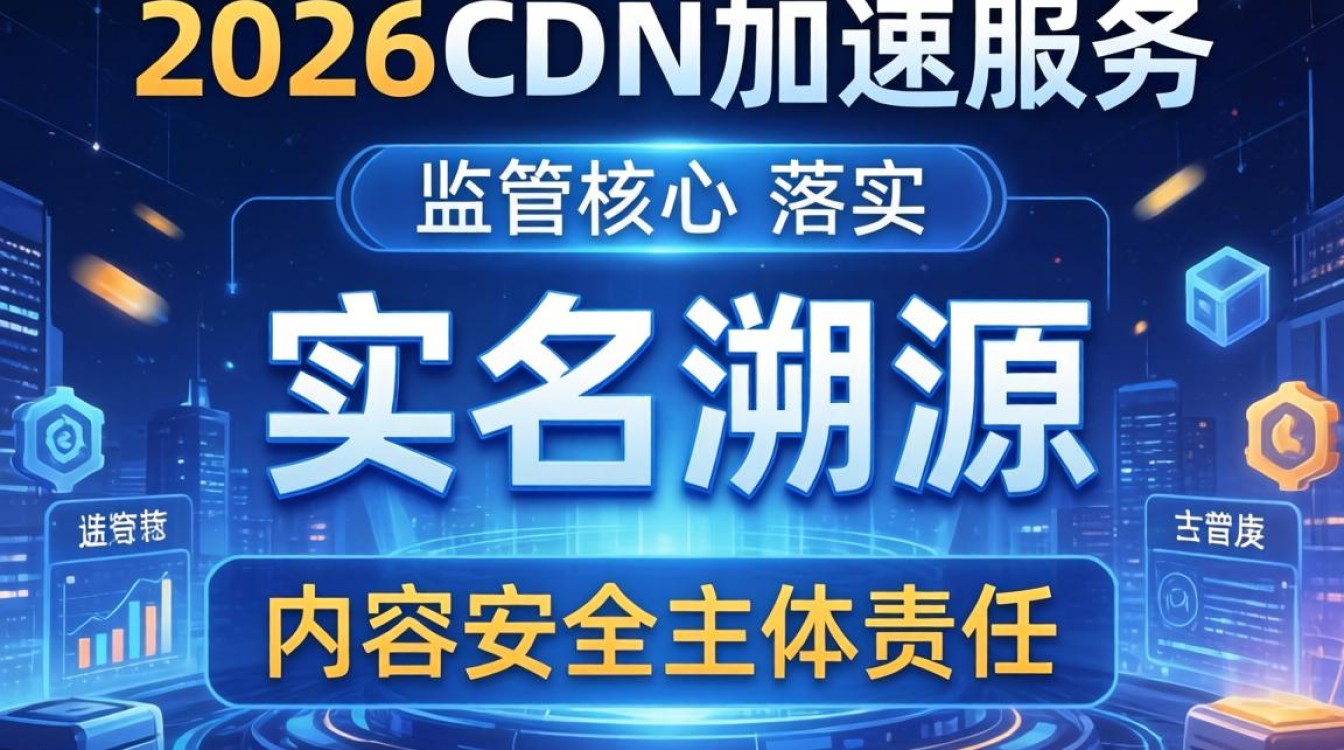 cdn加速服务的监管 cdn加速服务的监管