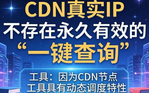 CDN真实IP查询工具怎么用，CDN真实IP查询