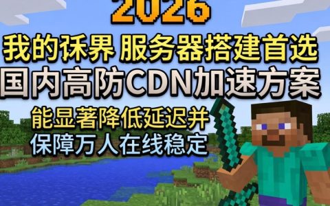 我的世界怎么套CDN，我的世界CDN加速配置教程