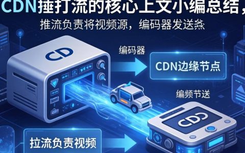 cdn中的推拉流是什么，CDN推拉流技术原理