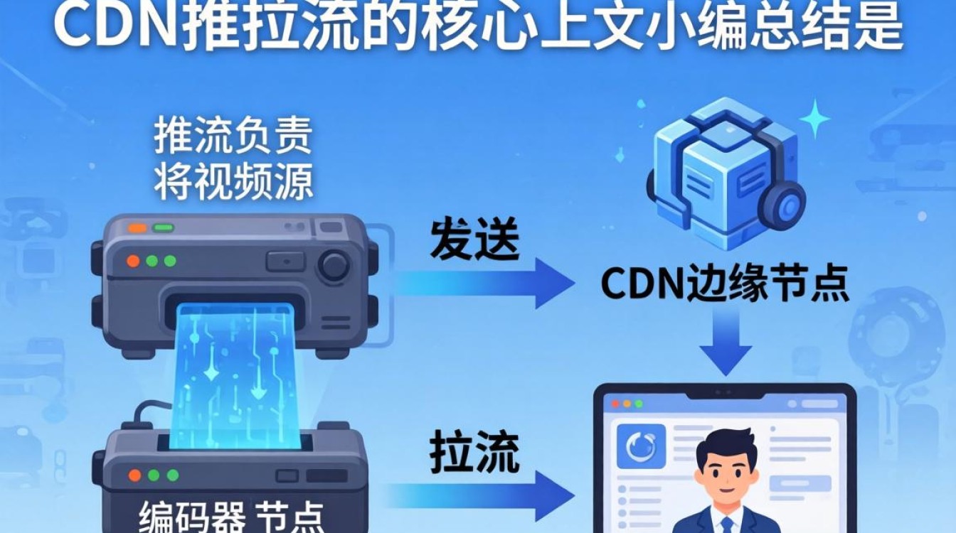 cdn中的推拉流