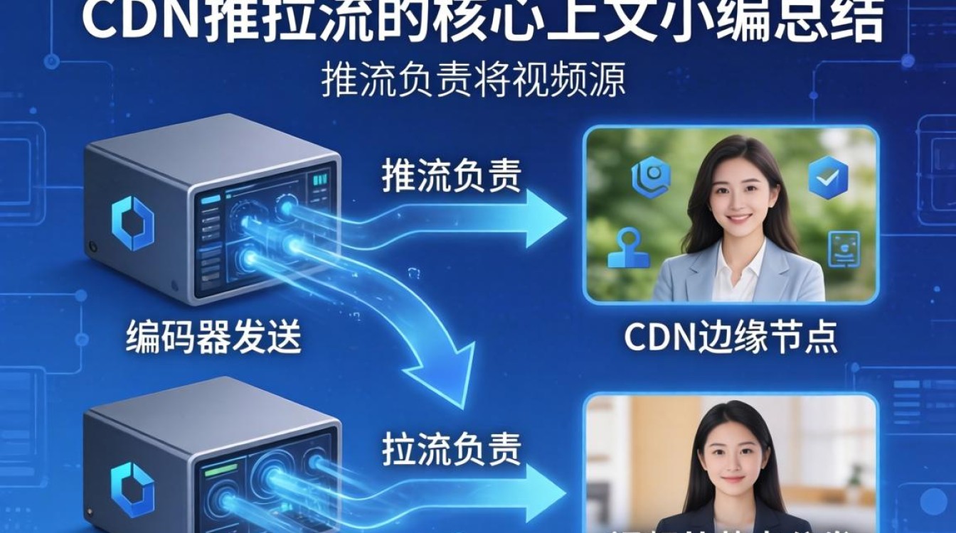 cdn中的推拉流