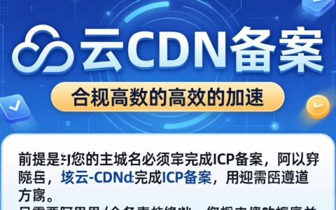 使用阿里云CDN备案难吗？阿里云CDN备案流程