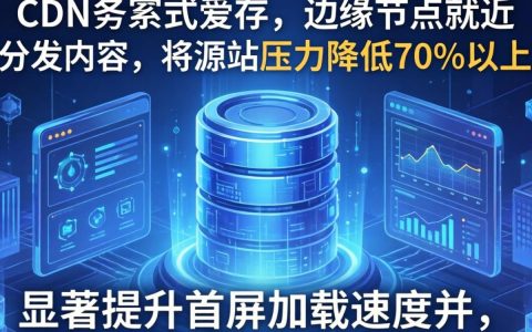 cdn分布式缓存是什么，cdn分布式缓存