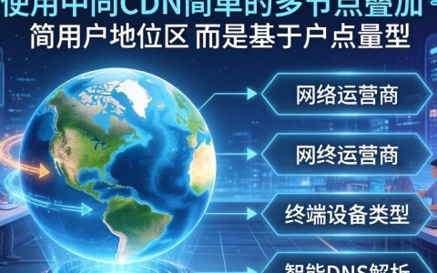 区分IP用不同CDN，如何根据IP分配不同CDN节点