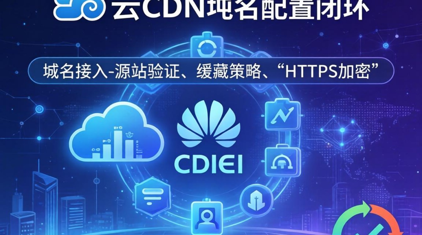 华为云cdn域名配置 华为云cdn域名配置