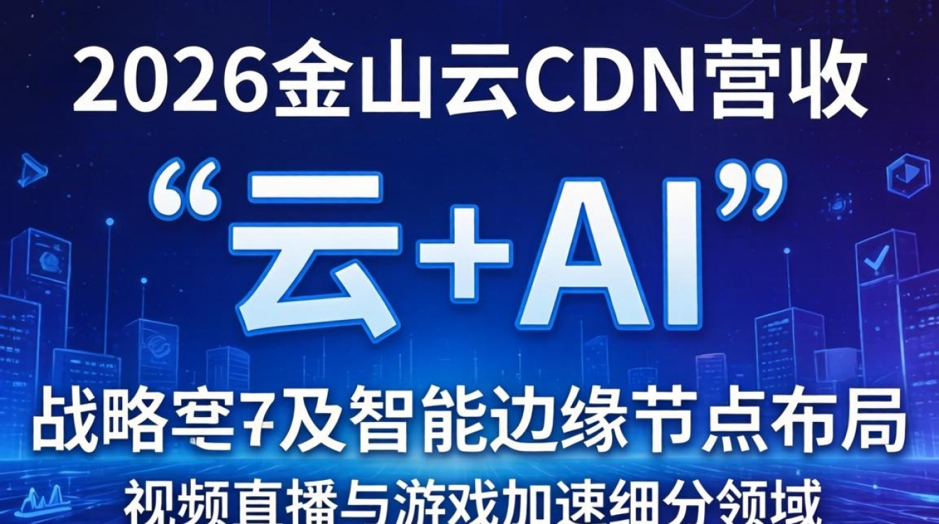 金山云 cdn营收 金山云 cdn营收