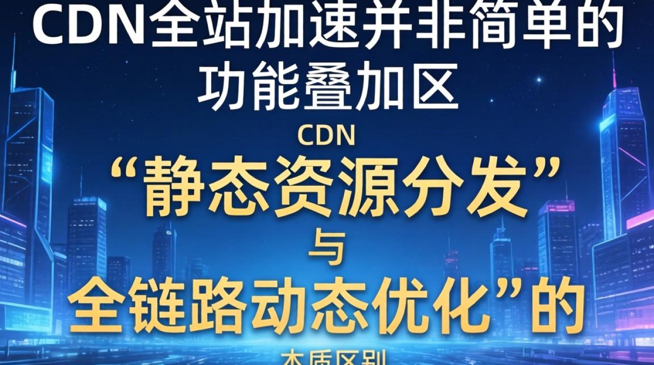 cdn与全站加速