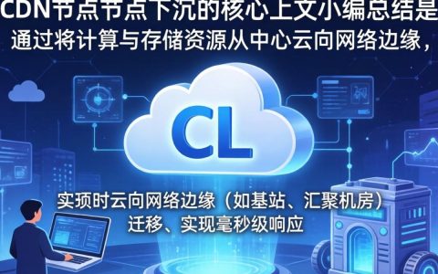 cdn边缘节点下沉是什么，cdn边缘节点下沉