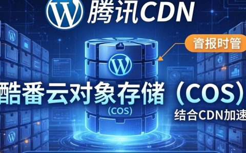 wp腾讯cdn配置，wordpress网站使用酷番云CDN加速怎么配置