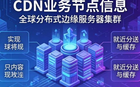 CDN业务节点信息是什么，CDN节点分布查询
