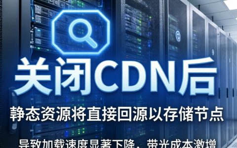 对象存储关闭cdn怎么操作，对象存储关闭cdn