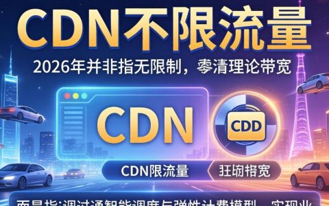 CDN不限流量是真的吗，CDN不限流量