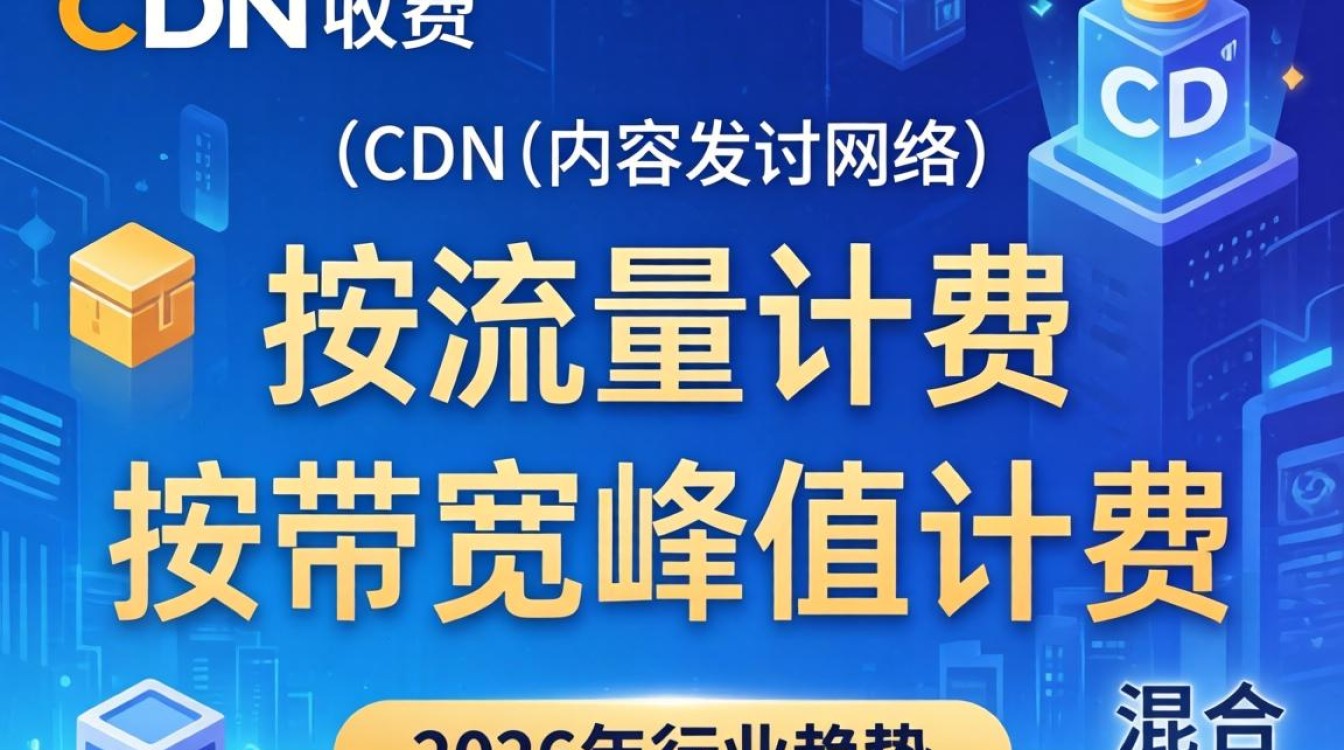 cdn是怎么收费